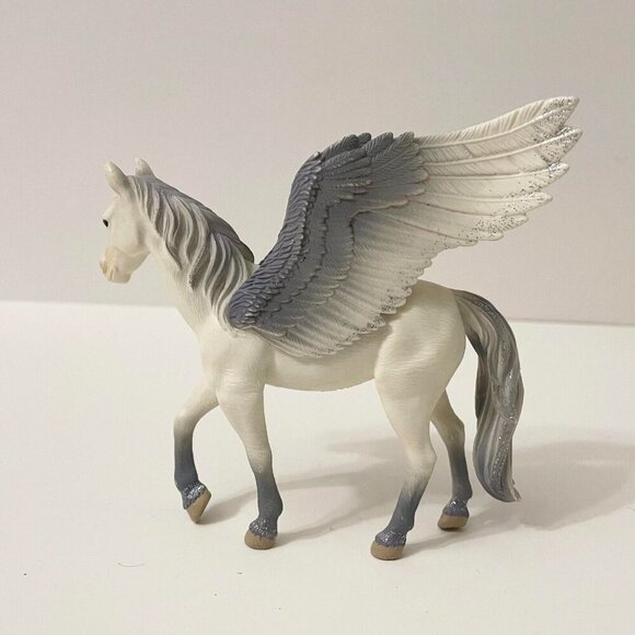 2015 Schleich Bayala Pegasus Fantasy Figure 5 Inch Tall Flying Horse Toy - Picture 6 of 16
